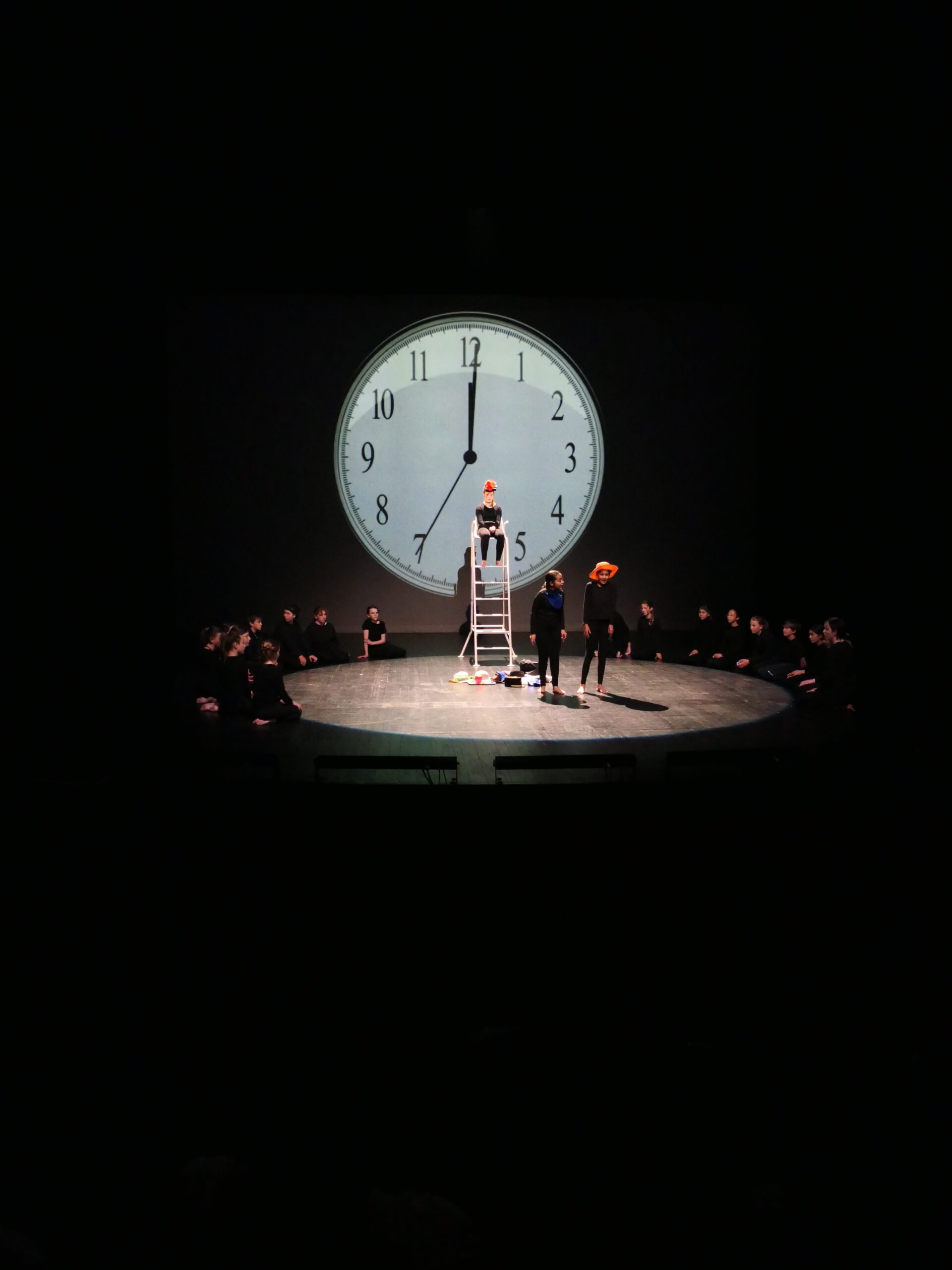 Médiation collège Mauzan 2025. Représentation La Passerelle