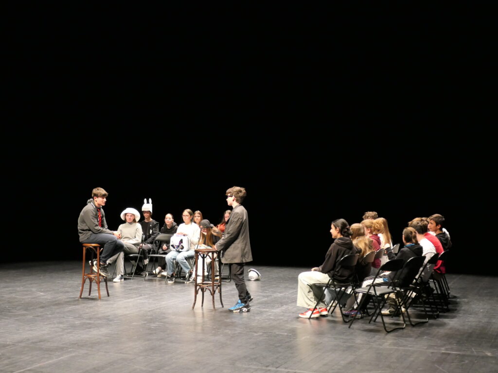 Médiation Prix Godot 2025. Représentation La Passerelle